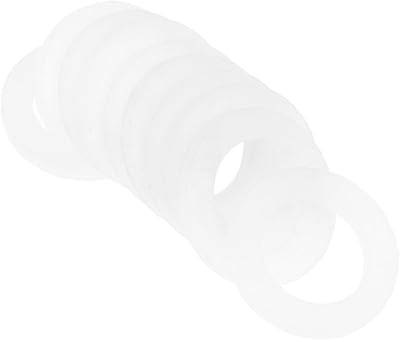 Homoyoyo 10pcs Seal Silicone Gasket for Garden Hose Heavy Duty Hot Water Outdoor Heat Resistant