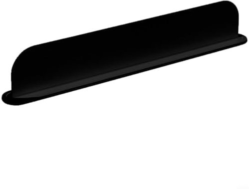 EpheyFIF Paraspruzzi in silicone per lavello, paraschizzi per cucina, lavaggio piatti, protezione con paraspruzzi in silicone per la casa (nero)