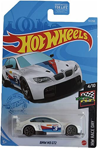 Hotwheels BMWs M3 GT2, Race Day 4/10 [White] 57/250