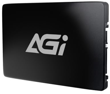 AGI AI178 1TB 2,5 SATA III 6 GB/s SSD, 3D TLC NAND, SLC-Cache, Lesegeschwindigkeit von bis zu 550 MB/s, kompatibel mit Laptop und Desktop-Computer (PC), 7 mm (0,28)