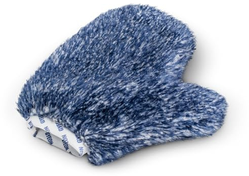 Gyeon Wheel Mitt Evo Ergonomic Microfiber Wheel Cleaning mitt for Safe Scratch‑Free Rim Detailing with Twist‑Loop fibers Superior Dirt Pickup and Glide for Tight Spokes and Sensitive finishes