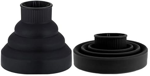 zalati Hair Dryer Diffuser Universal Scalable Portable Attachment for Travel Curly Wavy Hair Styling Tool form 1.6-2.0 inch