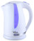 La Moustache - Hervidor de Agua Eléctrico【1,7L/2200W】Indicador Luminoso, Base de Acero Inox con Giro 360°, Calentador Libre de BPA, Protección Contra Ebullición en Seco, Apagado Automático (Blanco)