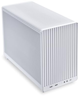 Lian Li - A3-mATX 26.3L Micro Form Factor Cases, Fans Not Included, Supports 360mm AIO Modular Design, for M-ATX and ITX Motherboards, DAN Compatible, White (A3W.US)