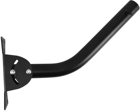 CANIGHT Pole Adapter for Weather Station Outdoor Tv Antenna Mounting Bracket Satellite Bracket Kit Black