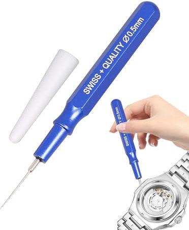 Zuasdvnk Uhrenölstift, Uhrenreparaturöler - Uhrenöler Stiftnadel | Präzises Uhrenreparaturwerkzeug, Ölstiftnadel unterschiedlicher Größe für die Reparatur von Uhrmacheruhren