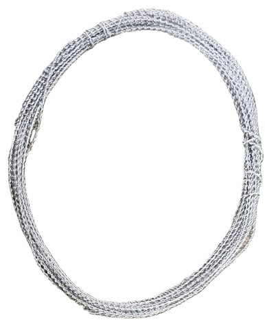 Warlord Games Battlefield Model Barbed Wire - 5m Metal Razor Wire for Miniature Bases and Wargame Terrain (5 Metres)