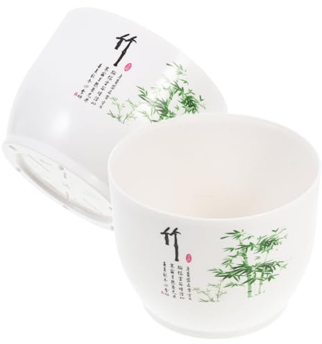 OFFSCH Vaso Da Fiori in Plastica Riutilizzabile Contenitore Per Piante Idroponiche Fioriera Decorativa Per Interni E Esterni Per Piante Acquatiche E Accessori Piccoli