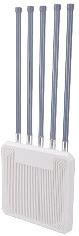 Bewinner Enrutador WiFi 6 para Exteriores AX3000, Enrutador de Internet Inalámbrico de Doble Banda a Prueba de Agua IP67 con Antenas 6x7dBi, 2402Mbps 5GHz, Soporte PoE, Modos de