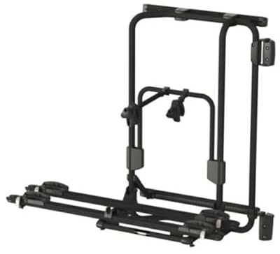 Thule VeloTrack Frame Fahrradträger für FIAT Ducato/Peugeot Boxer/Citroën Jumper, Schwarz, 165x68,5x137,5 cm, 24 kg, 60 kg Belastung, Klemmmontage