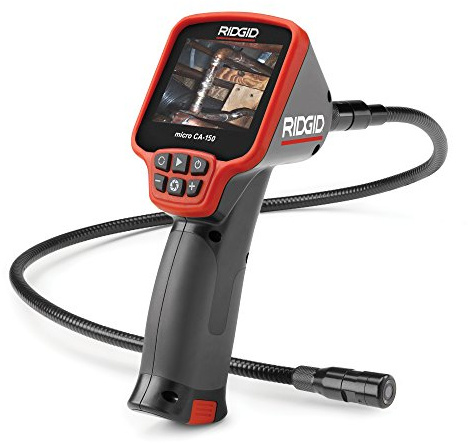 RIDGID 36848 micro CA-150 Hand-Inspektionskamera, Inspektionskamera, Boroskop, Endoskop, 17 mm Kamerakopf