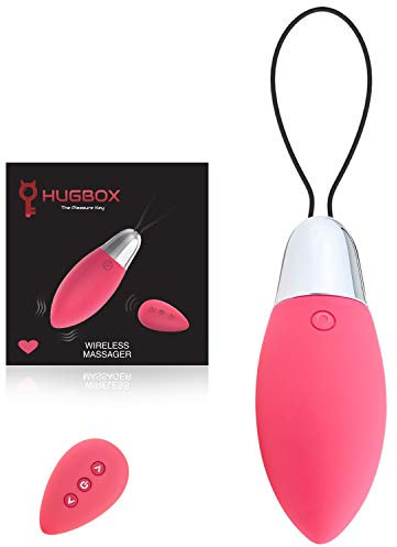 HUGBOX DIAMOND Uovo vibrante clitorideo femminile, telecomando, ovuli vibranti, stimolatore clitorideo, vibratore, giocattolo sessuale, 11 programmi. Orgasmi veloci, multipli e discreti