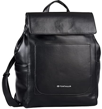 TOM TAILOR bags Emilie Damen Rucksack Backpack, 12 L Schwarz