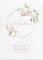 Personalised Pink Floral Welcome Sign for Wedding/Hen Do/Birthday Party/Baby Shower (FC5) (A3)