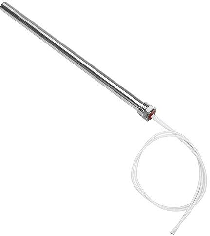 DERNORD Immersion Cartridge Heater 240V 1500W Hot Rod Heating Element Replacement 1/2 Inch Thread