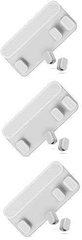 UKCOCO 3sätze Magnetischer Kabelhalter Kabelorganizer Für Schreibtisch Wiederverwendbare Kabelklemmen Zur Einfachen Kabelorganisation Für Büro Und Zuhause