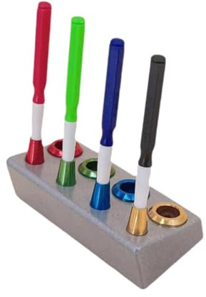 UxicRuya Uhren Reparatur Fett Set, Uhrenstift, Professionelle Tragbare Metall Fettstifte, Uhren Reparatur Werkzeug