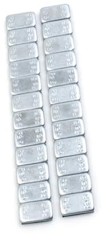 Partuto 60g 2.1oz Wheel Balance Weights for Motorcycle 140 x 19mm 2pcs Replacement