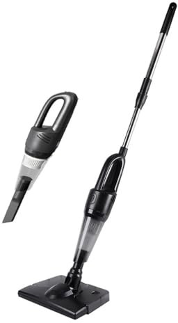 Aspiradoras Verticales En Seco Y Húmedo Sin Cable Con Mopa, 14000pa Aspiradoras Escoba Fregona Ligero 2 En 1, 2 Velocidades Ajustables, Aspirador Vertical Doméstico Para Suelos Duros Mascota (Negro)