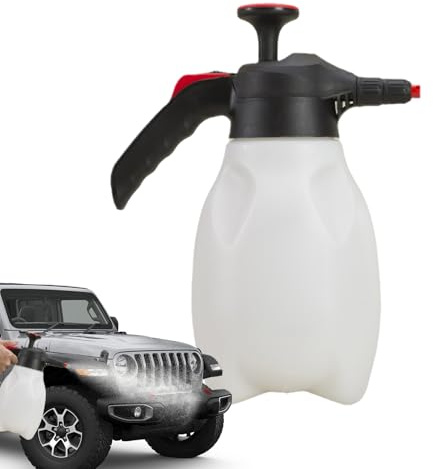 Spruzzatore di schiuma per auto, Autolavaggio con spruzzatore di schiuma | Annaffiatoio schiumogeno per pompa autolavaggio portatile,Spruzzatore con pompa a pressione manuale ad alta pressione da 2 li