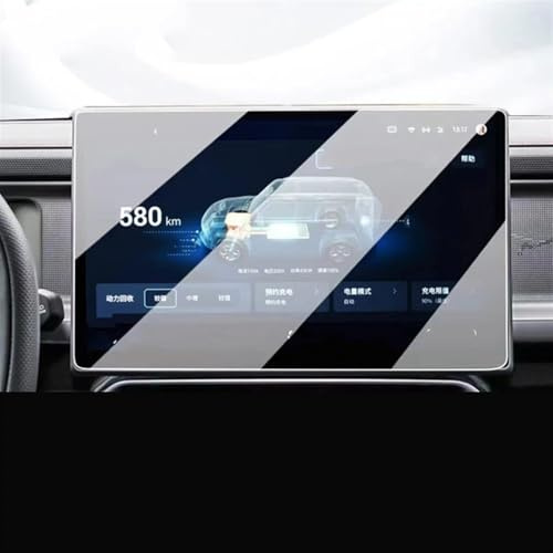 MOXSQFT Compatible con Jetour para Traveller T2 2023 2024 Película Protectora El Salpicadero Interior Coche Película Protectora El Navegación Coche Accesorios El Coche Coche Protector Pantalla