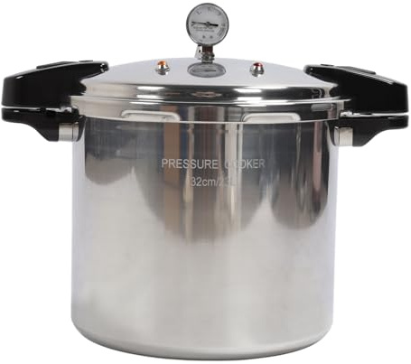 Keenso Olla a presión multifuncional de aleación de aluminio con alta durabilidad para los amantes de la cocina en estufas de gas