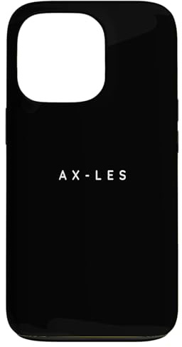 Ax Les Souvenirs/French Ski Resort Modern Font Design Case for iPhone 13 Pro