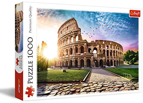 Trefl - Puzzle 1000 Teile, Kolosseum im Sonnenschein, Italien | Premium Quality, für Erwachsene und Kinder ab 14 Jahren