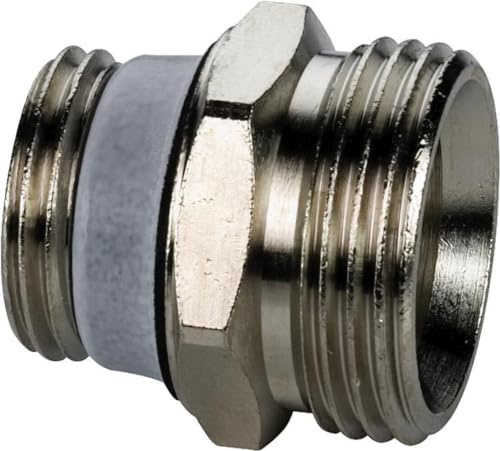 Simplex Conector G1/2a con Eurocono para radiadores de válvula, niquelado F10390