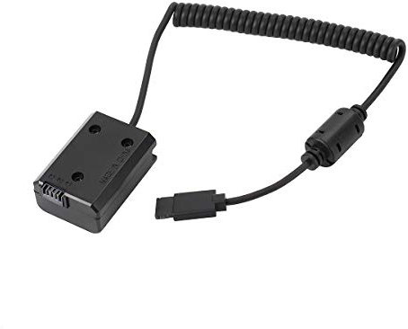 SZRMCC Battery Adapter Cable for DJI Ronin-S Gimbal DC 12V Outport to NP-FW50 DC Coupler Dummy Battery for Sony A7 A7S A7R A7S2 Camera