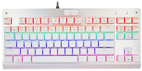 E-yooso Z-77 Standard Tenkeyless Brown Switches Mechanical Keyboard with Backlit