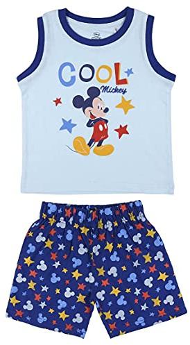 CERDÁ LIFE'S LITTLE MOMENTS Azul Pijama de Tirantes Mickey Mouse de Color Licencia Oficial Disney, 5 años para Niños, 2200006970 T05A-C56