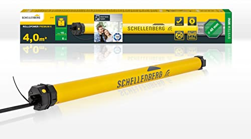 Schellenberg 21107 Funk-Rollladenmotor Premium 6 Nm Mini