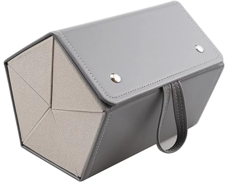 Sxspace Brillenorganizer Brillenaufbewahrung/Präsentation, Reisen Sonnenbrillen Brillenbox zur Aufbewahrung von 5 Brillen, Tragbar Brillenetui für Damen Herren