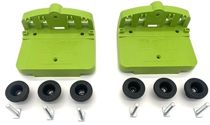 BOW Products XT1 Feed Supports - Nur für XT XTENDER Fences (XT536 & XT546) - Vergrößert Tischfläche & Vorschubkontrolle bei kleinen Tischkreissägen & Bandsägen - 2er-Pack