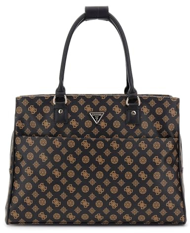 GUESS Wilder Shopper Tote Brown