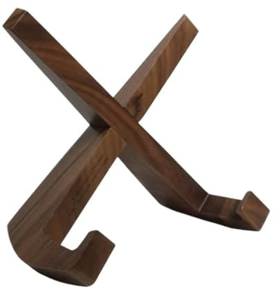 CHUNXVLI Schallplattenständer Tisch-Aufbewahrung for Schallplatten, Aus Holz, for Schallplatten, Bücherregal, Album-Aufbewahrung Schallplatten Halter(Brown)