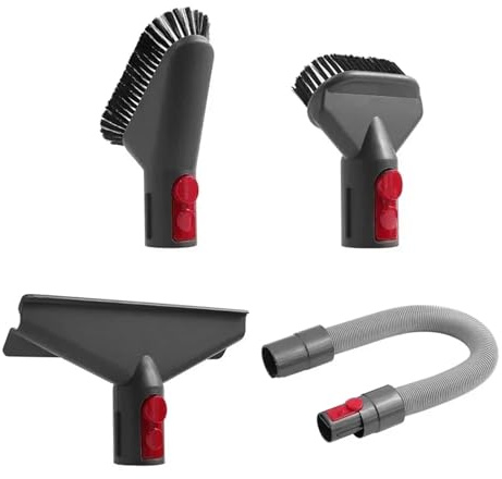 HJKBCLEH Vacuum Cleaner Suction Head Suit Attachment，Compatible For Dyson，V7 V8 V10 V11 V12 V15 Gen 5 Absolute Detect Cyclone Mattress Outsize Parts(4PCS)