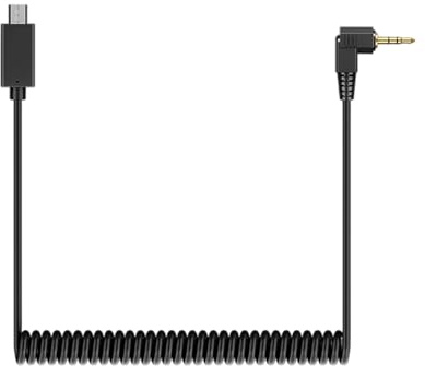 Arecobticy Versatilitys - Cable de sincronización de PC intermitente con placa dorada de 2,5 mm, carga de resorte para disparar intermitentes y controles remotos, bobina de resorte, cable de