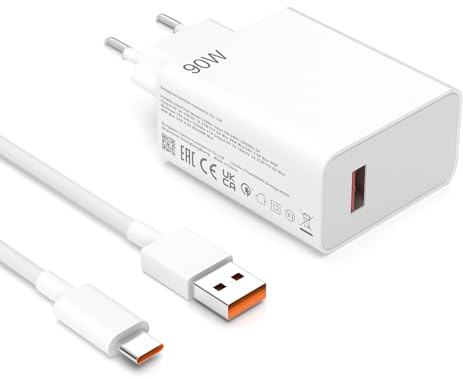 90 W USB C-laddare för Xiaomi 15 Xiaomi 15TPro 15 14 15Ultra 15Pro 15SPro 14Ultra, 90 W turbo hyperladdare för Redmi Note 14Pro+ Turbo 3 4Pro Poco X7 Pro F6 F7 F7Pro