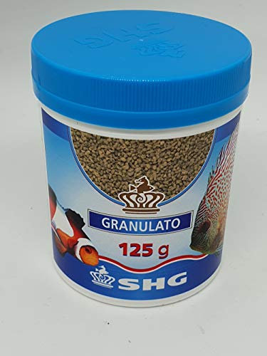 SHG Granulato 125g Pesce, Adulti, Taglia Media, Granulo, Pesce, 125 grammi