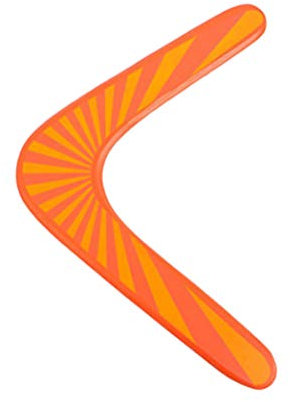 Super strapazierfähiger Bumerang aus Holz, Kinder und Erwachsene