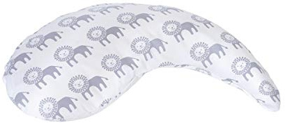 Theraline Yinnie Stillkissen - Kissen für Schwangere & Stillende - verwendbar als Bauchstütze oder Stillkissen - 135x35cm - Füllung aus Mikroperlen