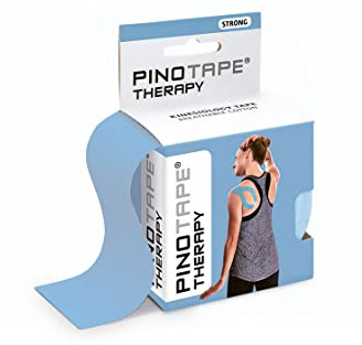 Pro Therapy - Baumwolle - 5 cm x 5 m- besonders hautverträglich - Kinesiologie - Physio-Tape Kinesio-Tape Sport-Tape (Ice Blue)