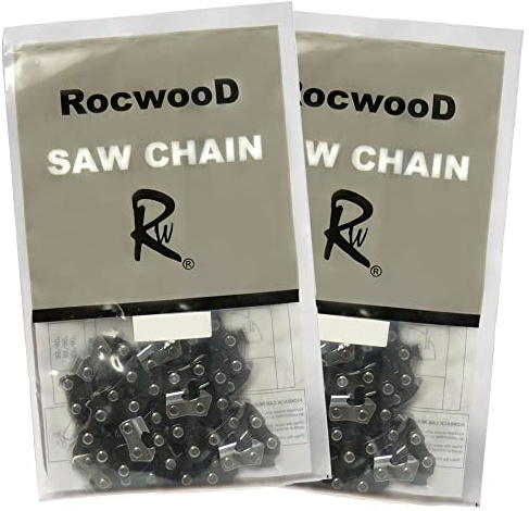 RocwooD Chainsaw Chain 20 Stihl 029 031 032 034 036 039 048 064 E15 E20 E220 MS310 MS340 MS341 MS360 MS361 MS362 MS390 MS391 MS440 MS441 MS460 3/8 .063 1.6 72DL x2