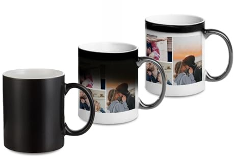 Personalised Heat Change Mug | Color Changing Mug with Custom Photo Design Magic Cup | Reveal Hidden Image with Hot Liquid | Perfect for Birthday, Christmas & Graduation Gifts | Picture 4