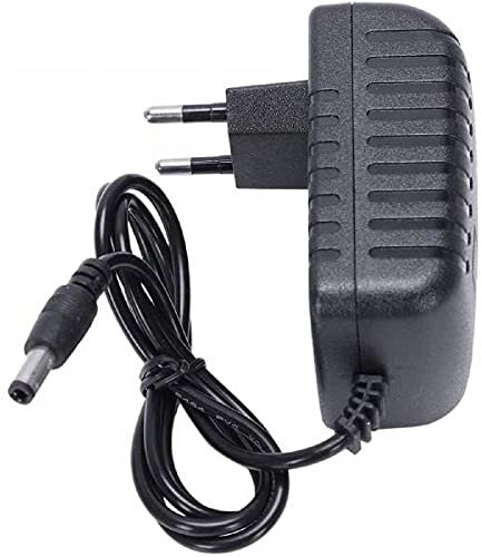 Cargador ESP Adaptador de Corriente 12V Compatible con Reemplazo para Television Televisor TV Best Buy Easy TV 19 Recambio Sustituto Replacement