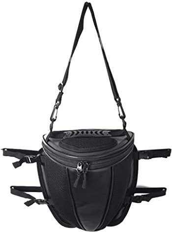 Bolso de asiento trasero de la motocicleta, bolsa de transporte de asiento trasero impermeable deportivo, bolsas de tanque de motocicleta de capacidad expandible, mochilas para bicicleta de moto para