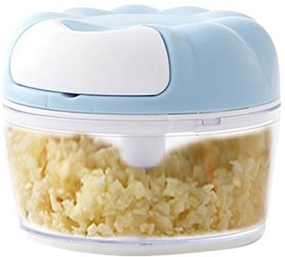 Hachoir manuel pour hachoir à petits aliments, outil de broyage manuel pour la cuisine, outil compact pour hacher l'oignon pour l'ail, l'oignon, l'avocat, le concombre et le poivron