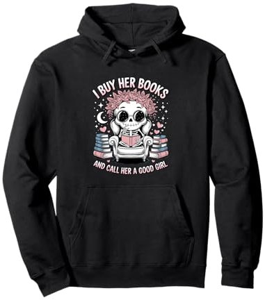 J'achète ses livres et je l'appelle un bon livre de fille Sweat à Capuche